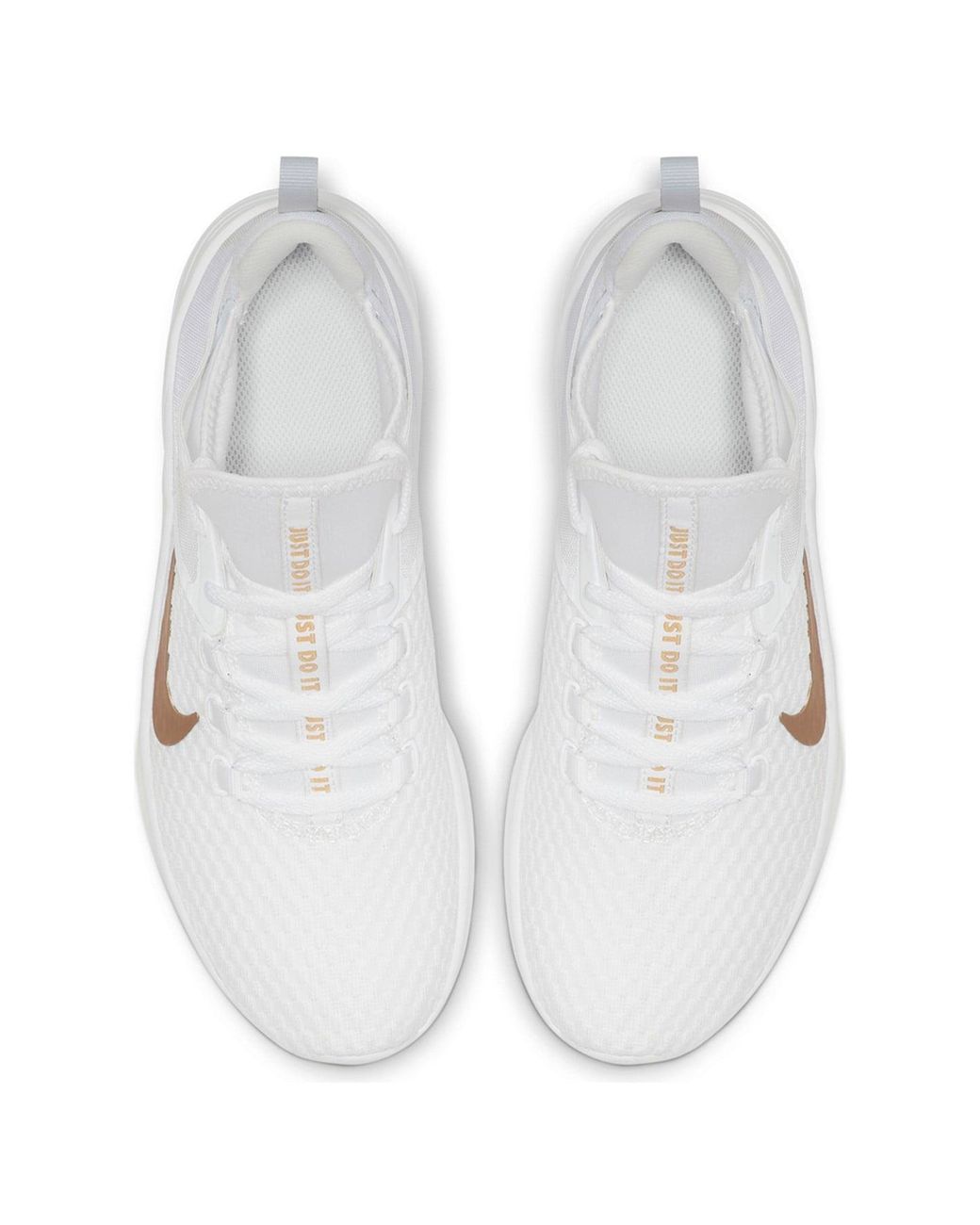 Nike Synthetic Air Max Bella Tr 2 Training Shoe in White/Metallic Gold  (White) | Lyst