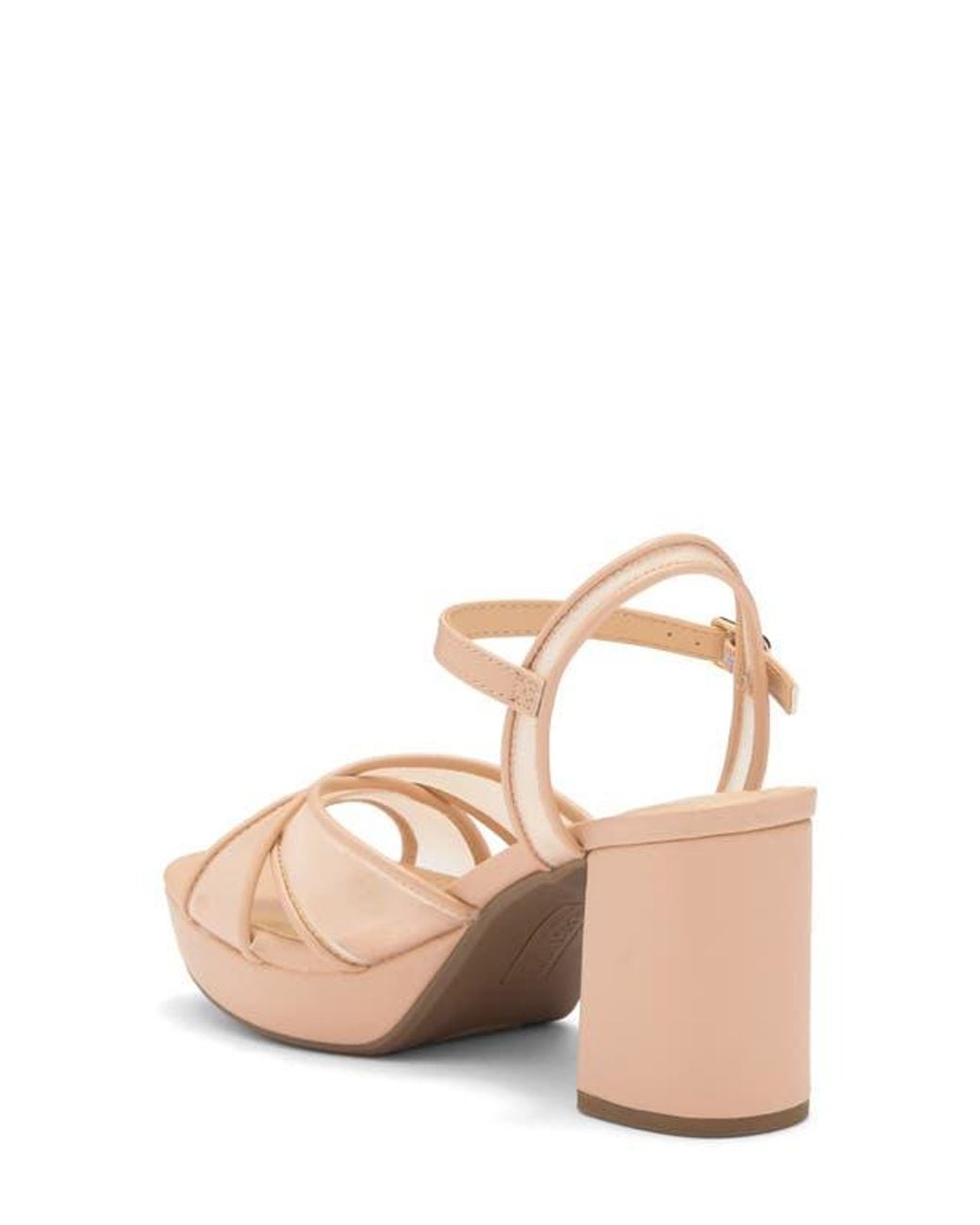 Kenneth Cole Pink Reeva Mesh Strap Platform Sandal