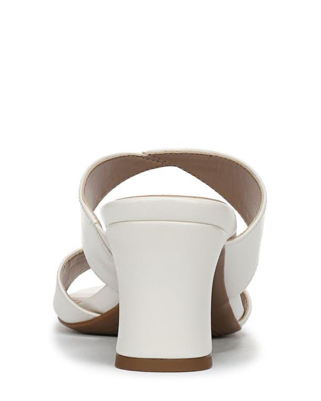 Naturalizer White Nessa Slide Sandal