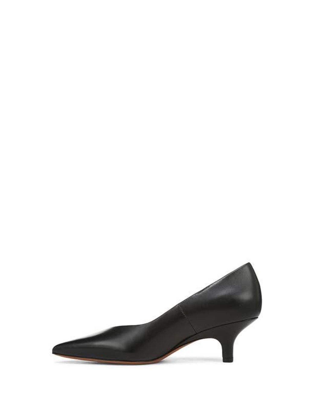 Vince Black Livia Pointed Toe Pump