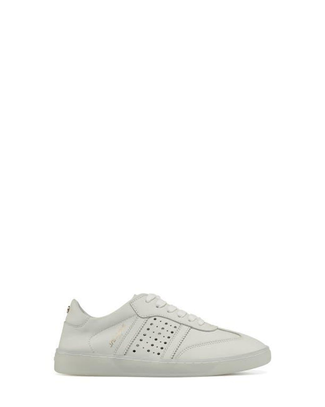 J/Slides White Hunter Leather Sneaker