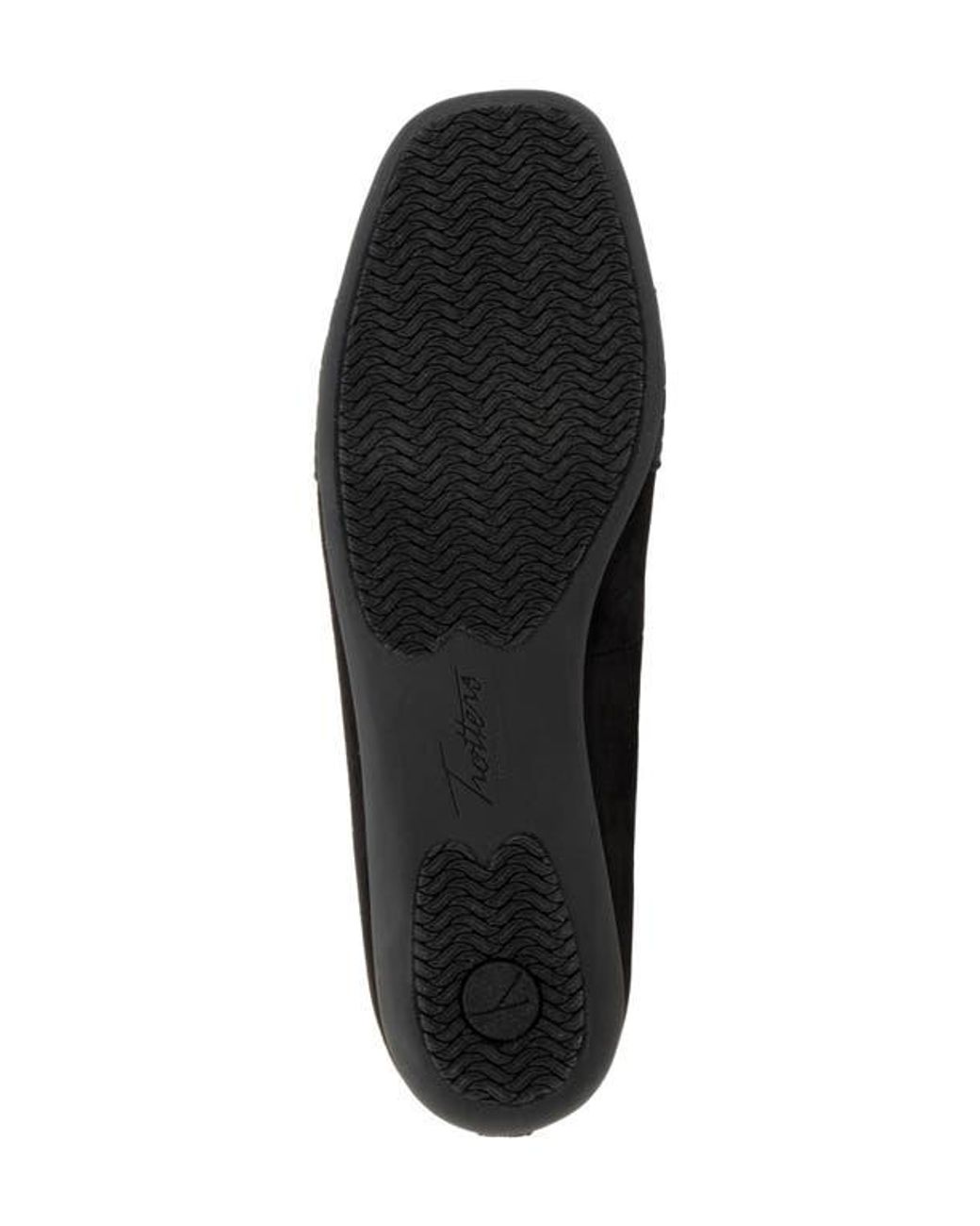 Trotters Black Samantha Flat
