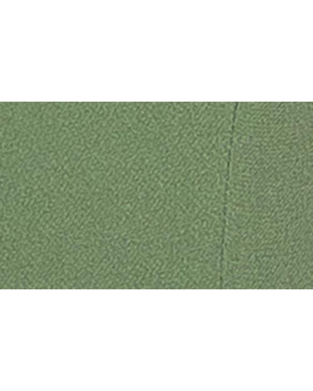 Alexia Admor Green Cap Sleeve Button-Up Top