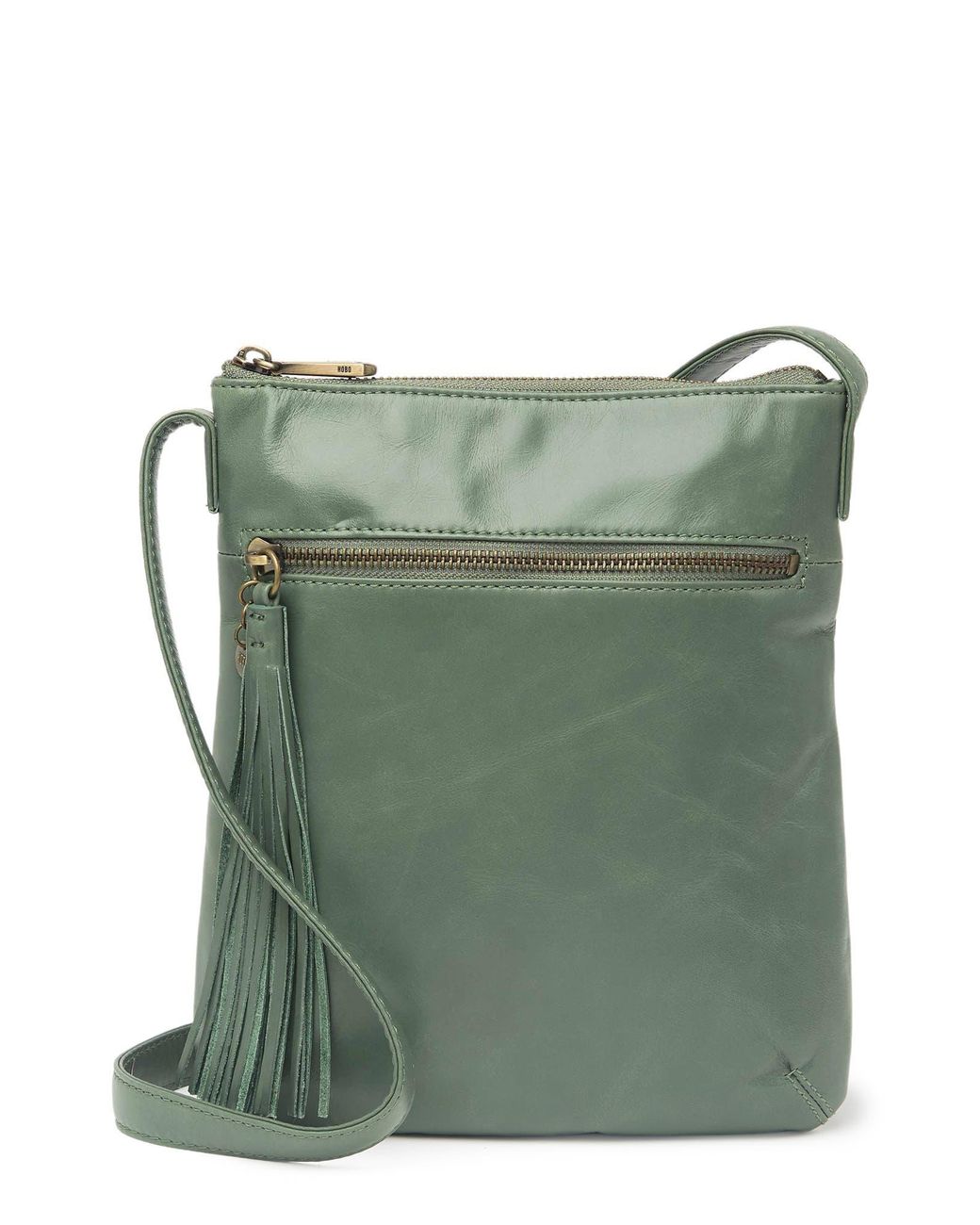 Military Green Leather Sarah J Convertible Backpack and Crossbody