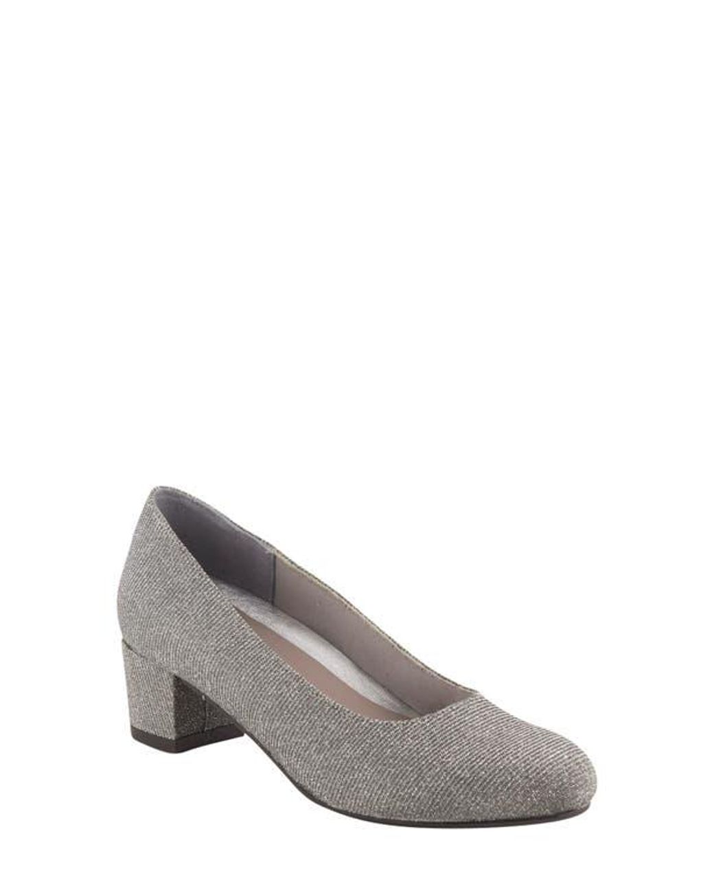 David Tate Gray Suave Pump