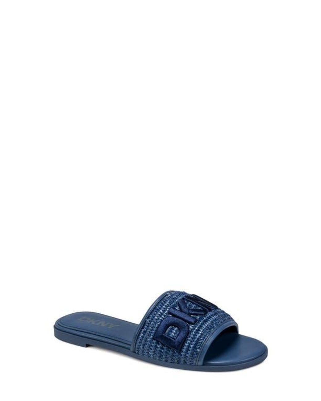 DKNY Blue Winslet Slide Sandal