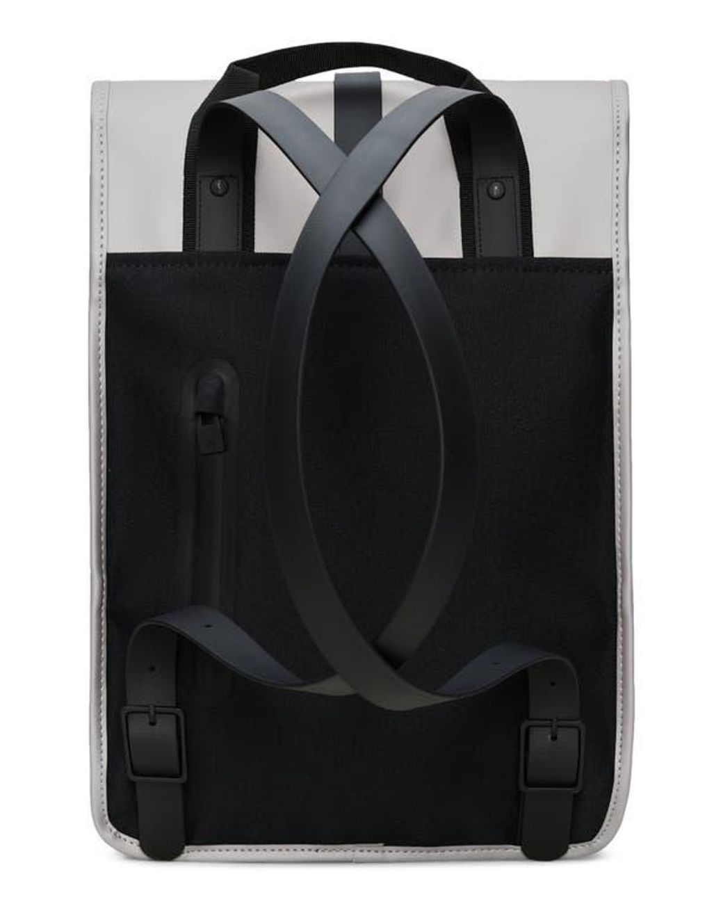 Rains Gray Mini Waterproof Backpack for men
