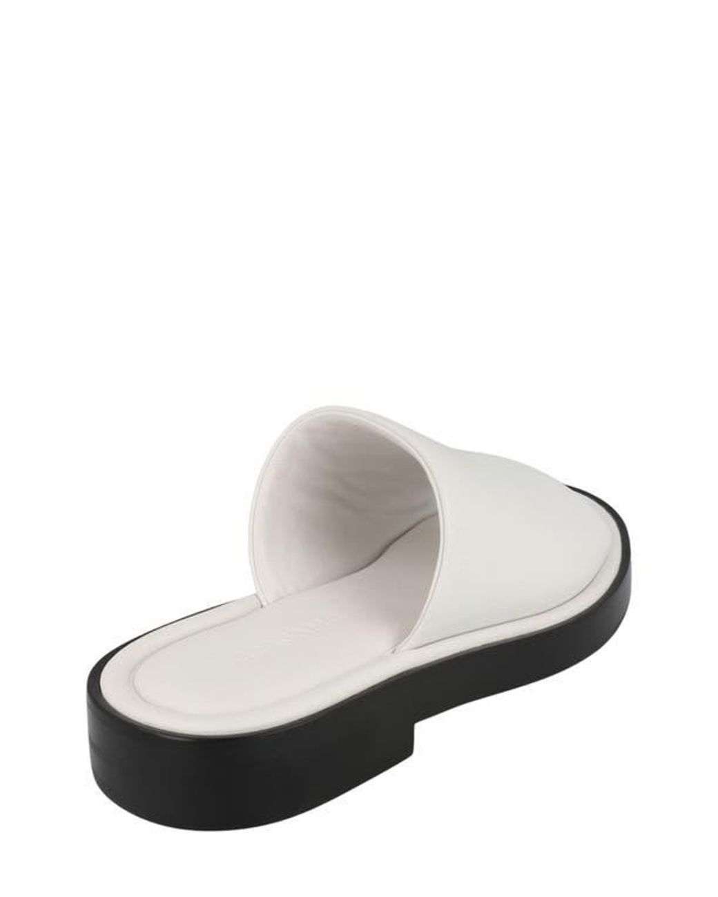 Ferragamo White Slide Sandal for men