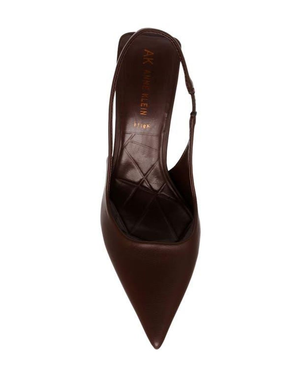 Anne Klein Brown Indianna Slingback Pump