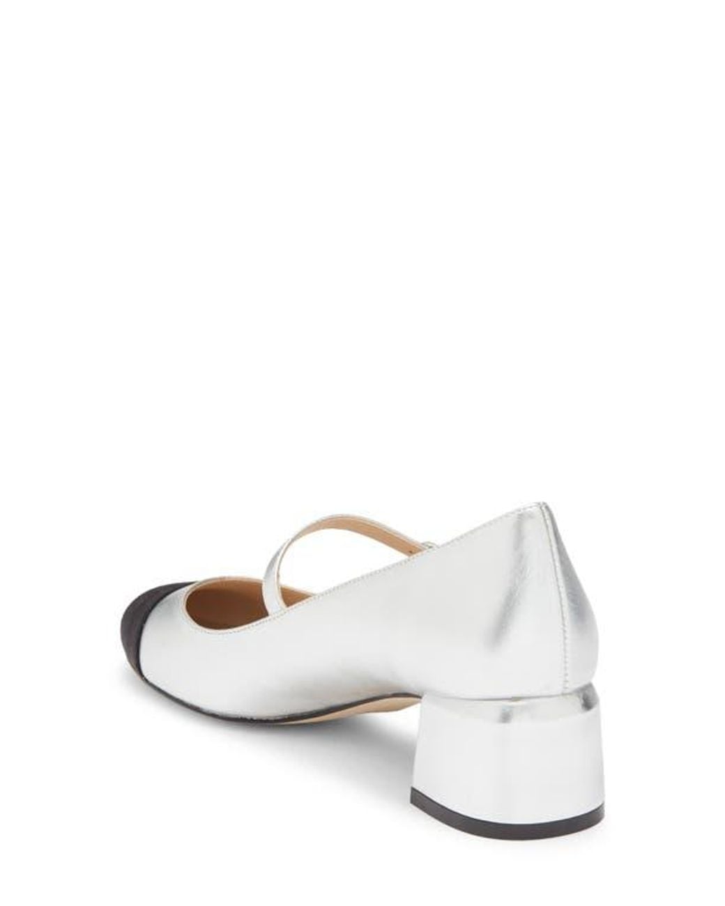 Stuart Weitzman White Gabby Mary Jane Pump