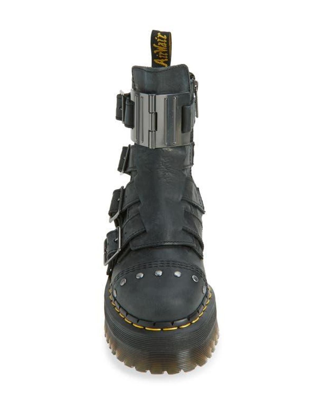 Dr. Martens Black Jadon Hinge Lug Sole Boot