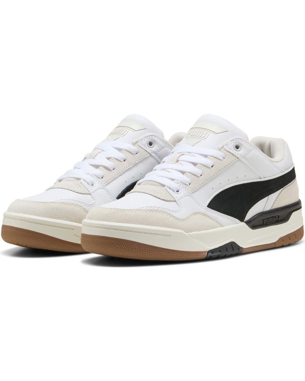 PUMA White Rebound Retro Sd Sneaker for men