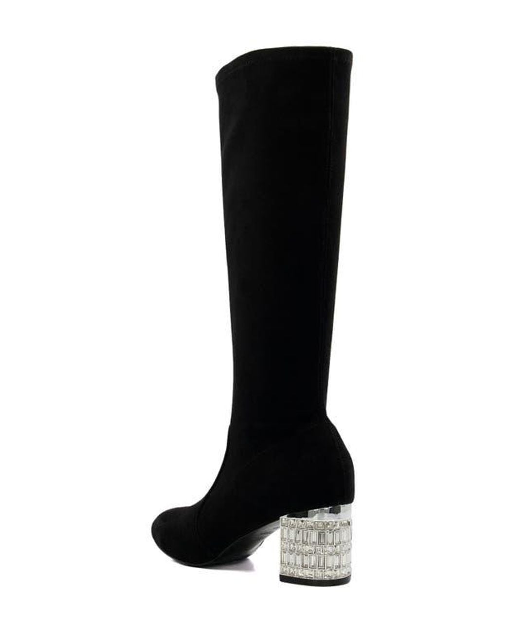 Dune Black Starlets Knee High Boot