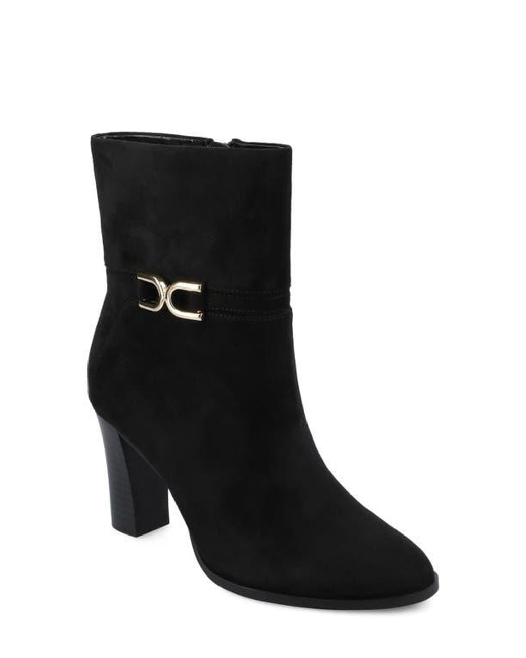 Journee Collection Black Freyja Bootie