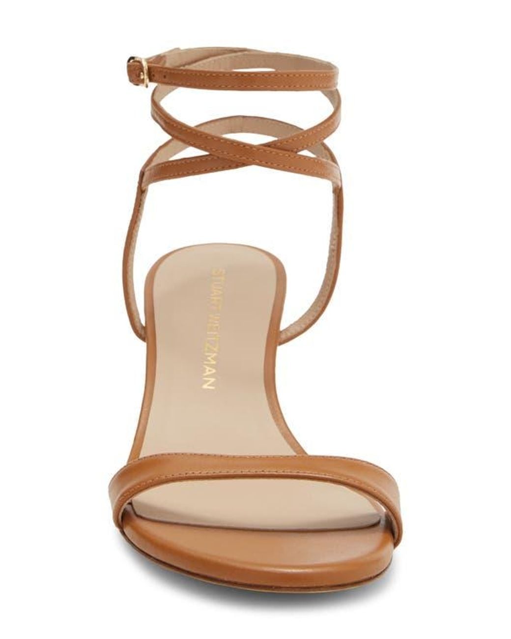 Stuart Weitzman Multicolor Nudist Wrap Sandal