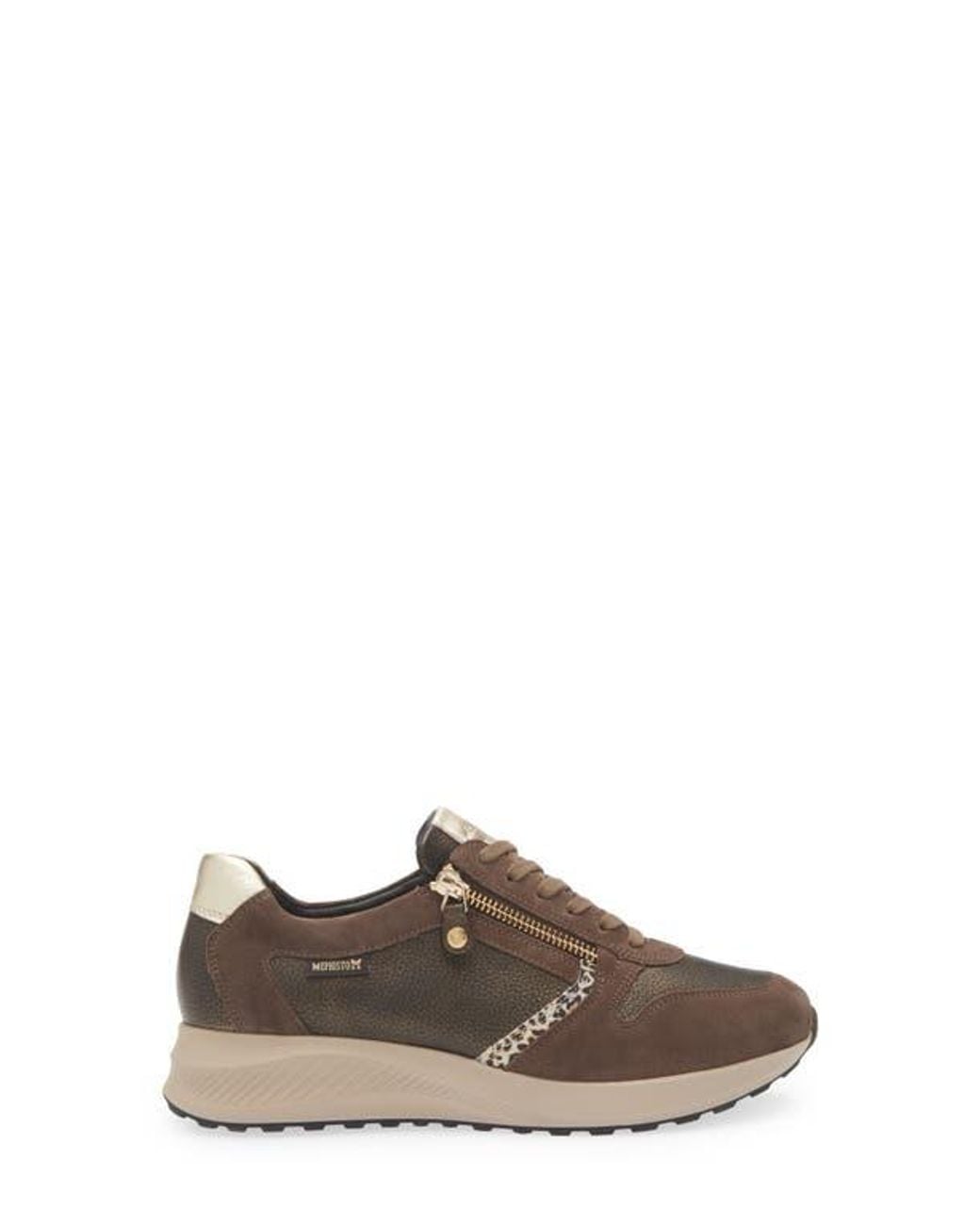 Mephisto Brown Kim Sneaker