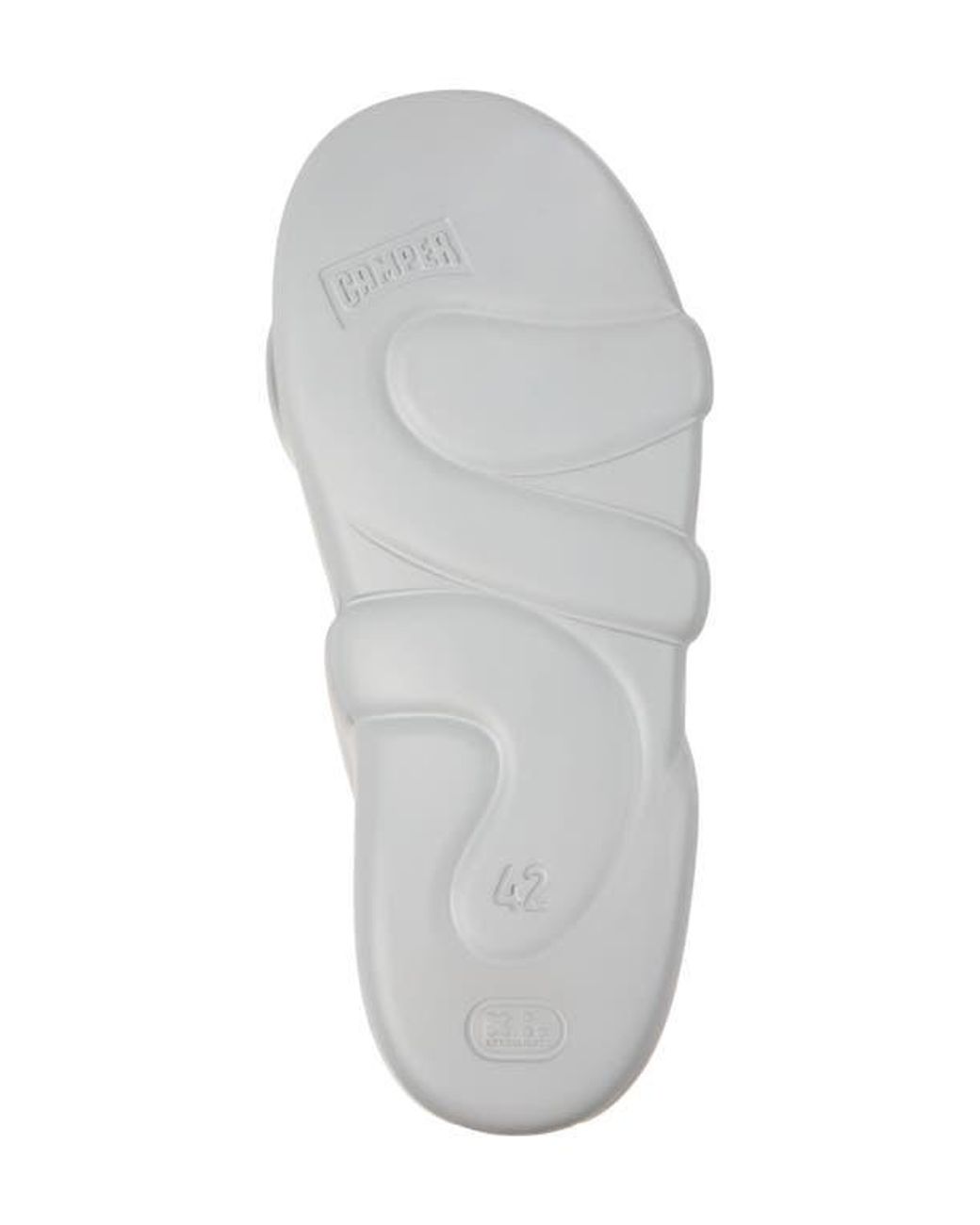 Camper White Kobarah Flat Slingback Sandal for men