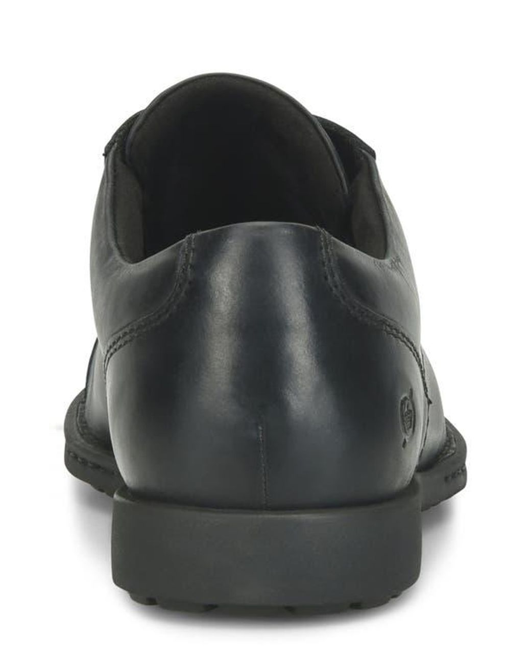Børn Black Sebastian Leather Cap Toe Derby for men