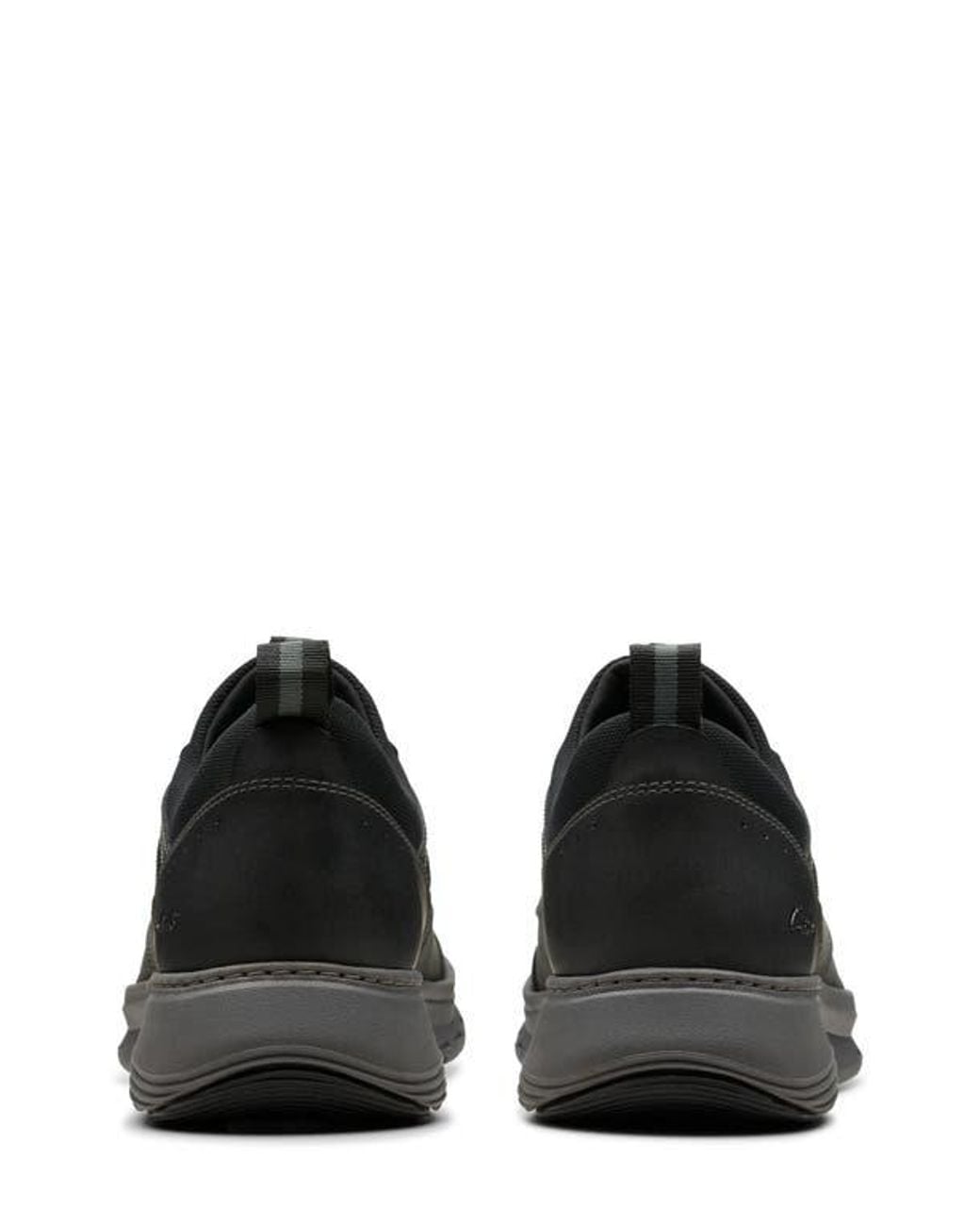 Clarks Black Collection Motion Trek Ez Shoes for men