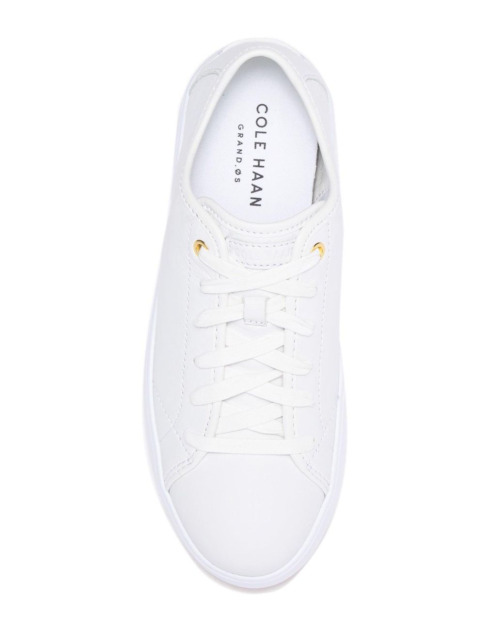 cole haan white leather