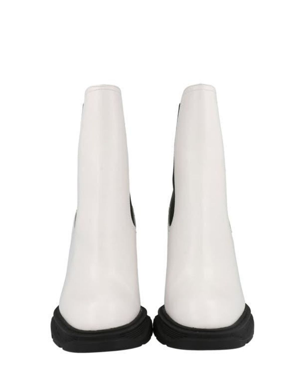 Alexander McQueen Black Heeled Chelsea Boot