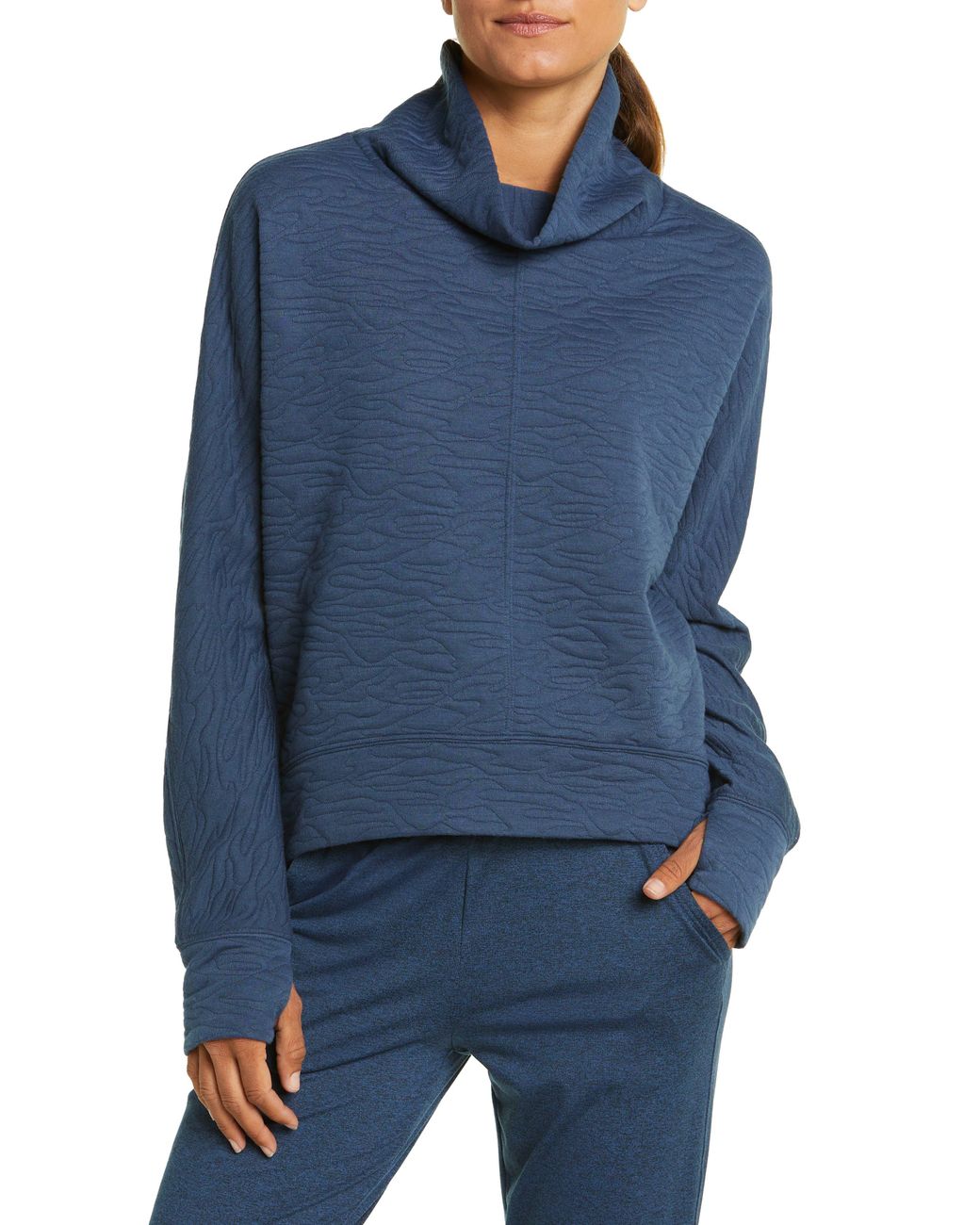 Zella funnel neck pullover sales
