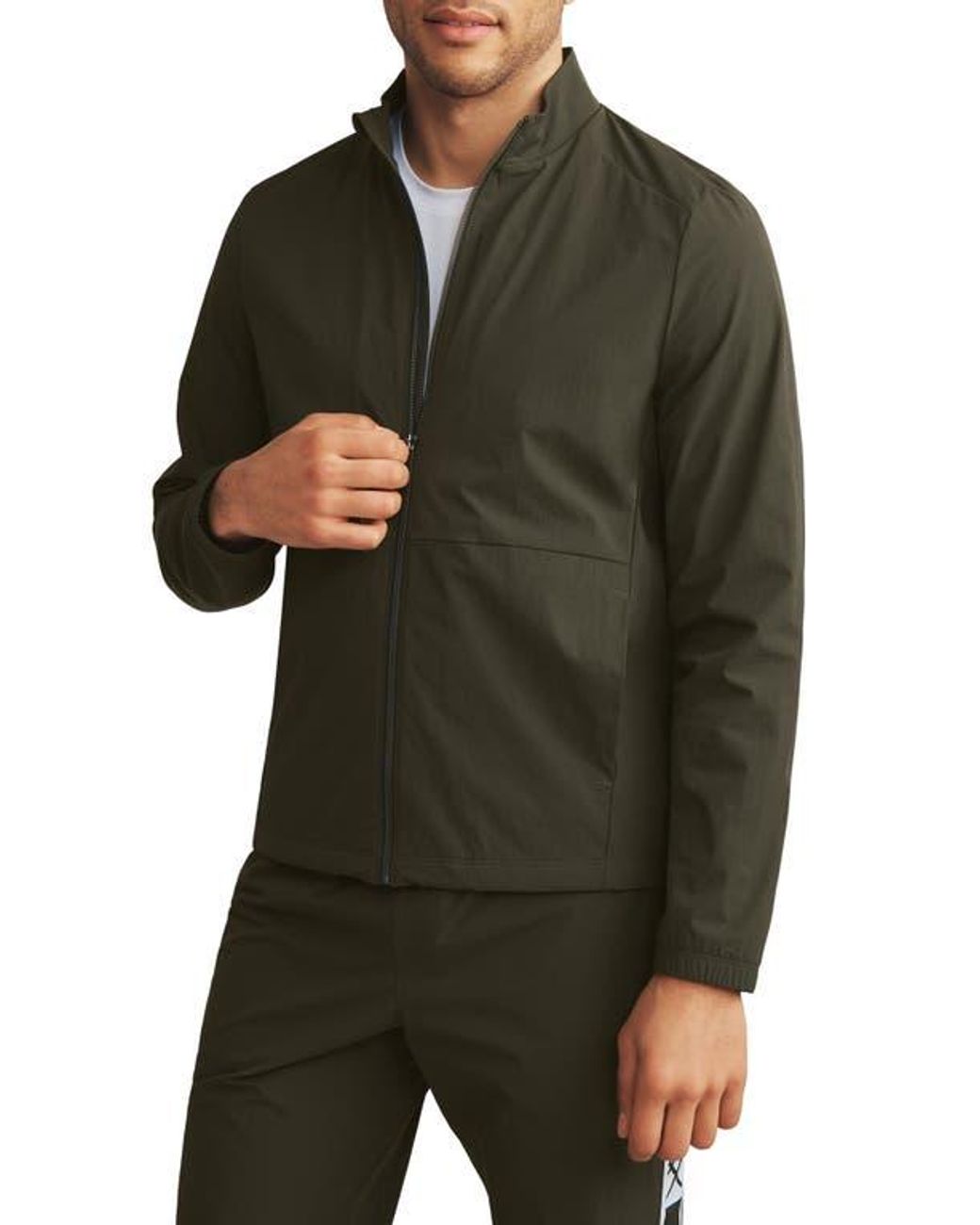 Rhone Green Coaches Jacket for men