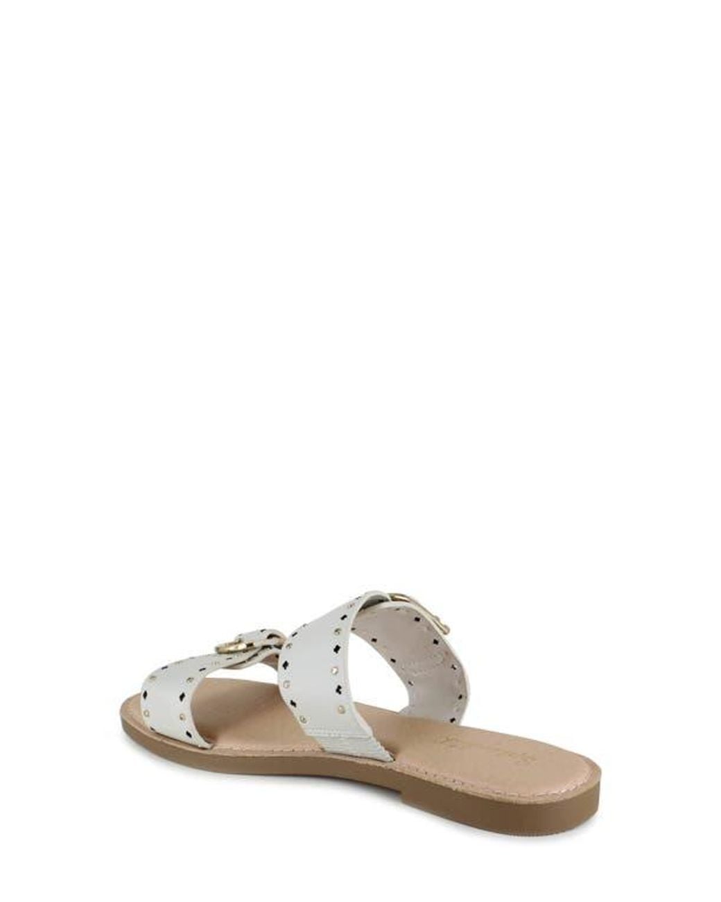 Splendid White Leena Slide Sandal