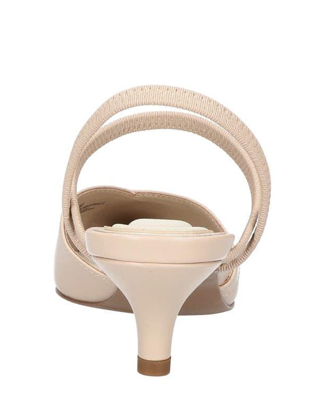 Easy Street Natural Uunna Slingback Pump