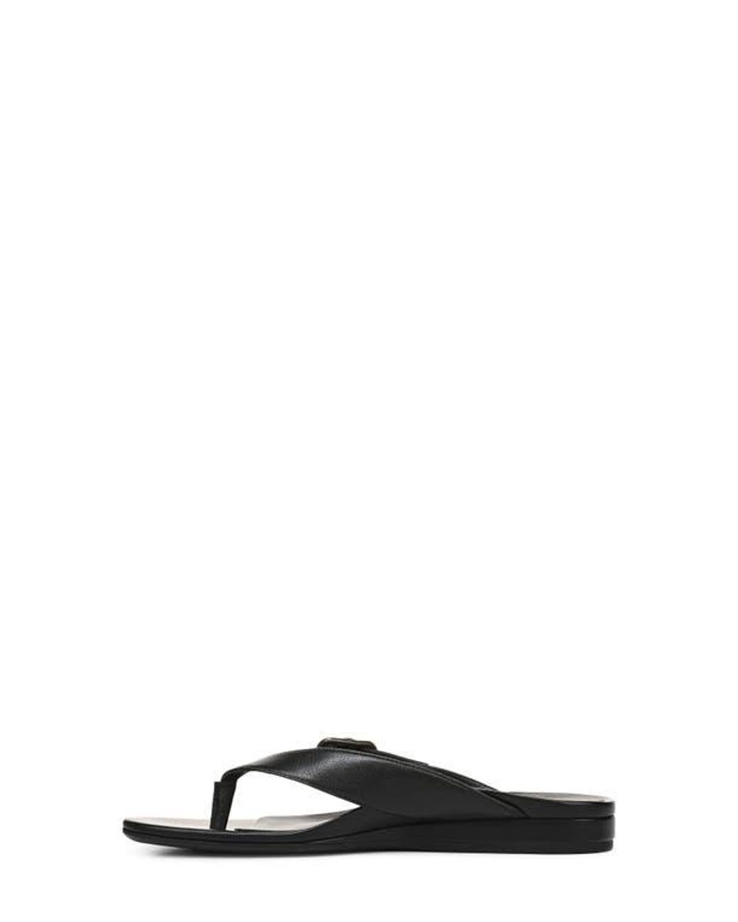 Vionic Black Grove Flip Flop