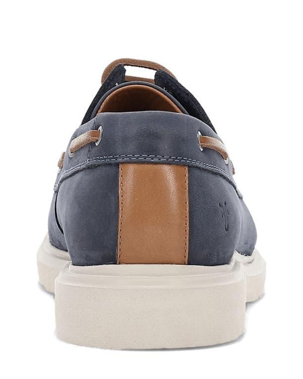 Frye Blue Connor Boat Shoe for men