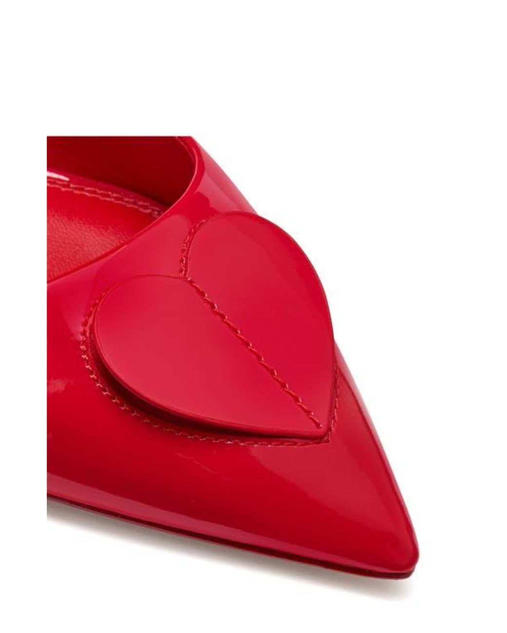 Kate Spade Red Lover Slingback Pointed Toe Flat