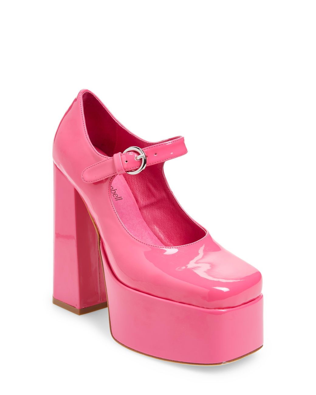 Jeffrey Campbell Chillin' Platform Mary Jane Pump in Pink Lyst