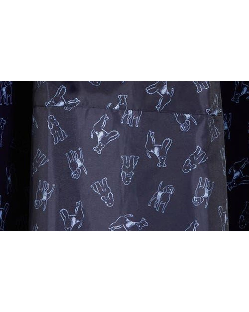 Barbour Blue Packaway Poncho