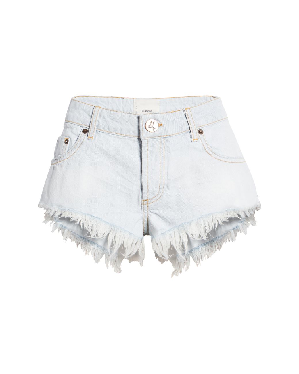 One Teaspoon Bonita Cutoff Denim Shorts In Bel Air Blue At Nordstrom Rack Lyst