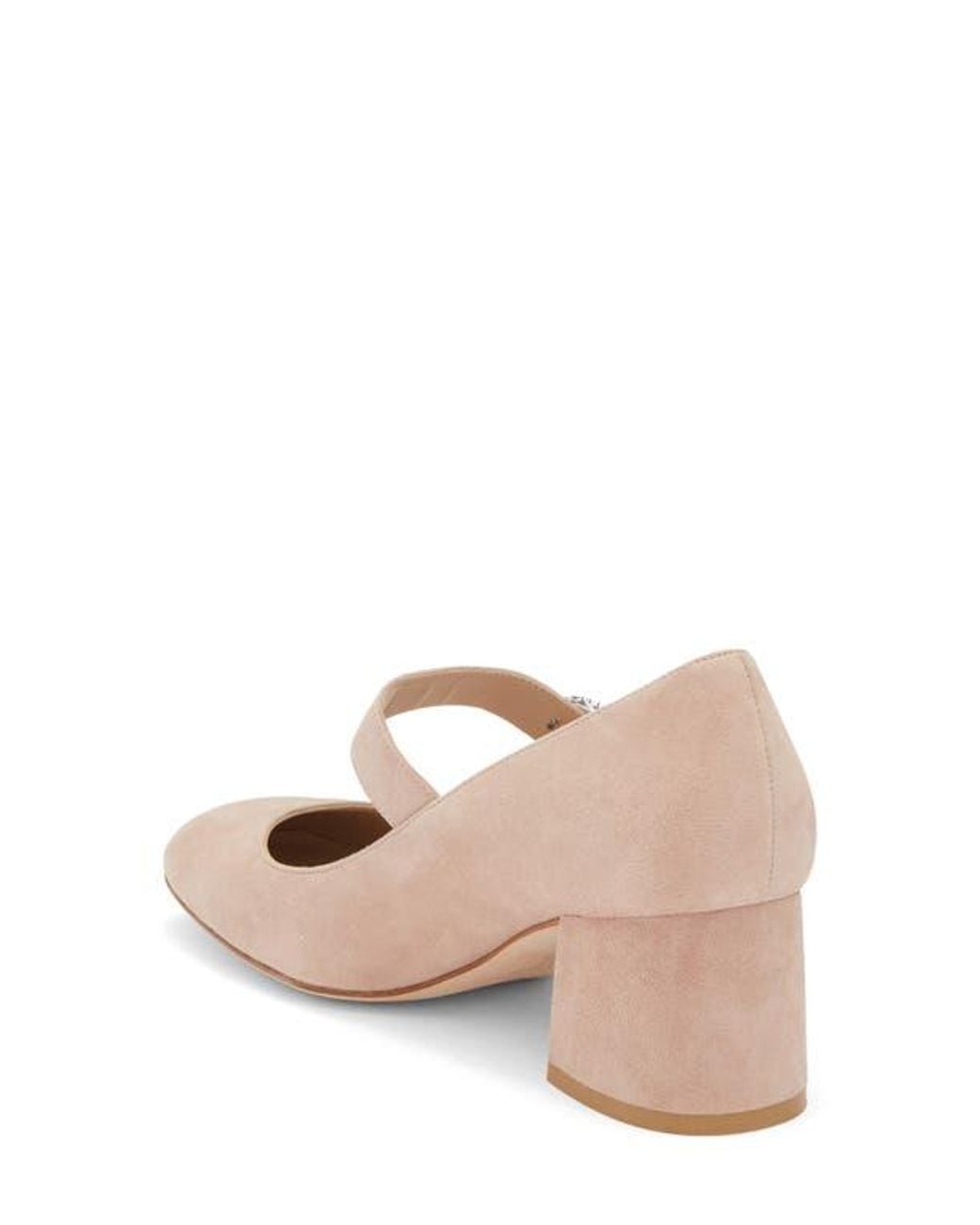 Stuart Weitzman Natural Sloane Mary Jane Pump