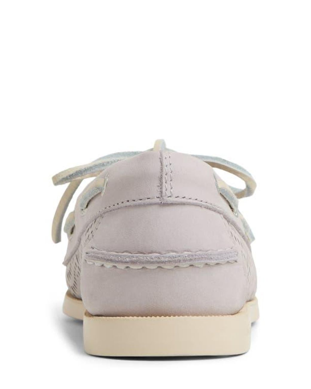 Sperry Top-Sider White Perforated Loafer