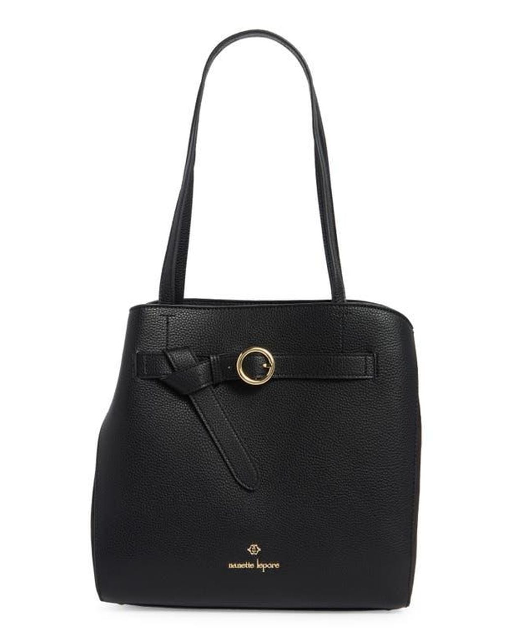 Nanette Lepore Bess Shopper Tote in Black | Lyst