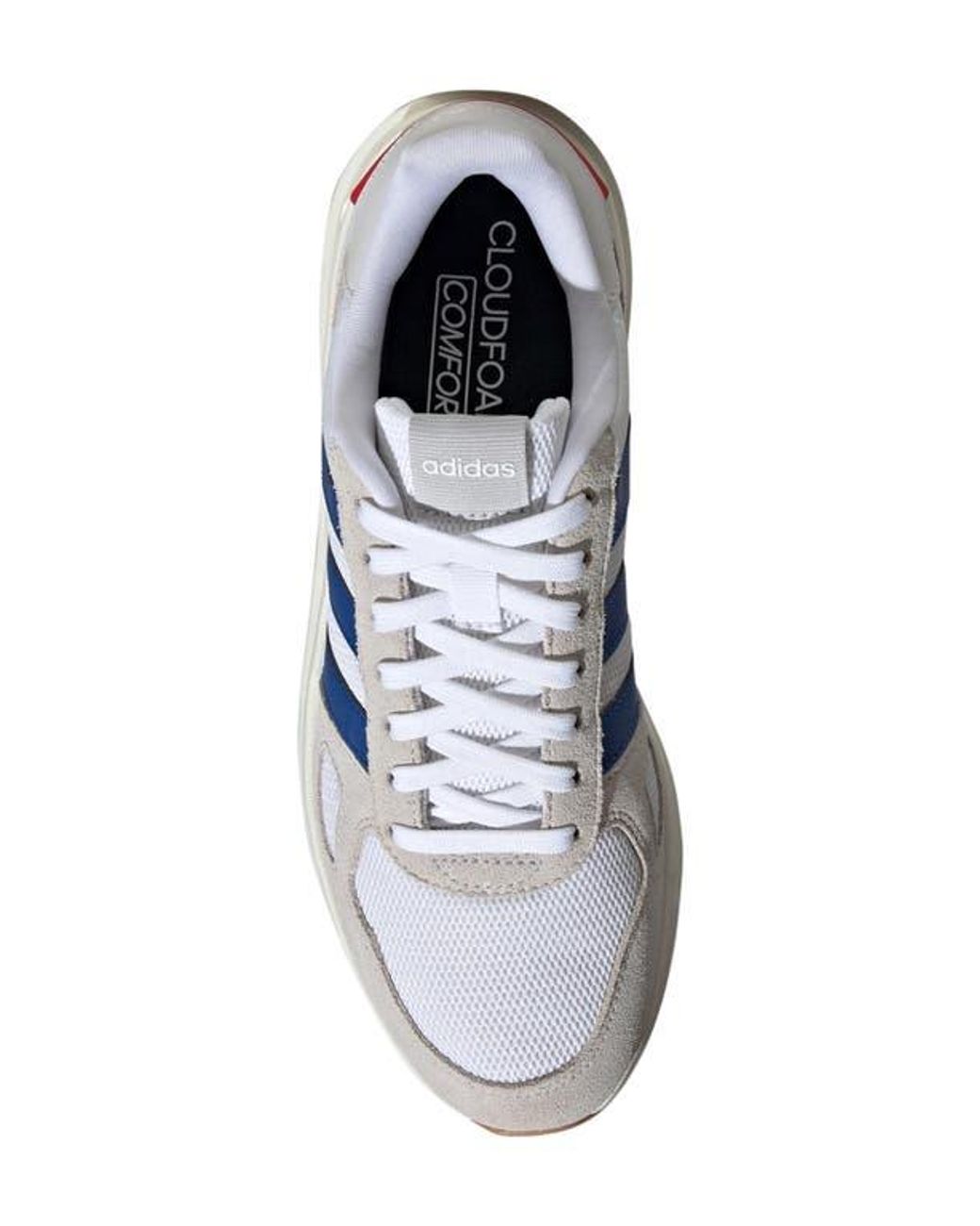 Adidas White Run 84 Lifestyle Sneakers for men