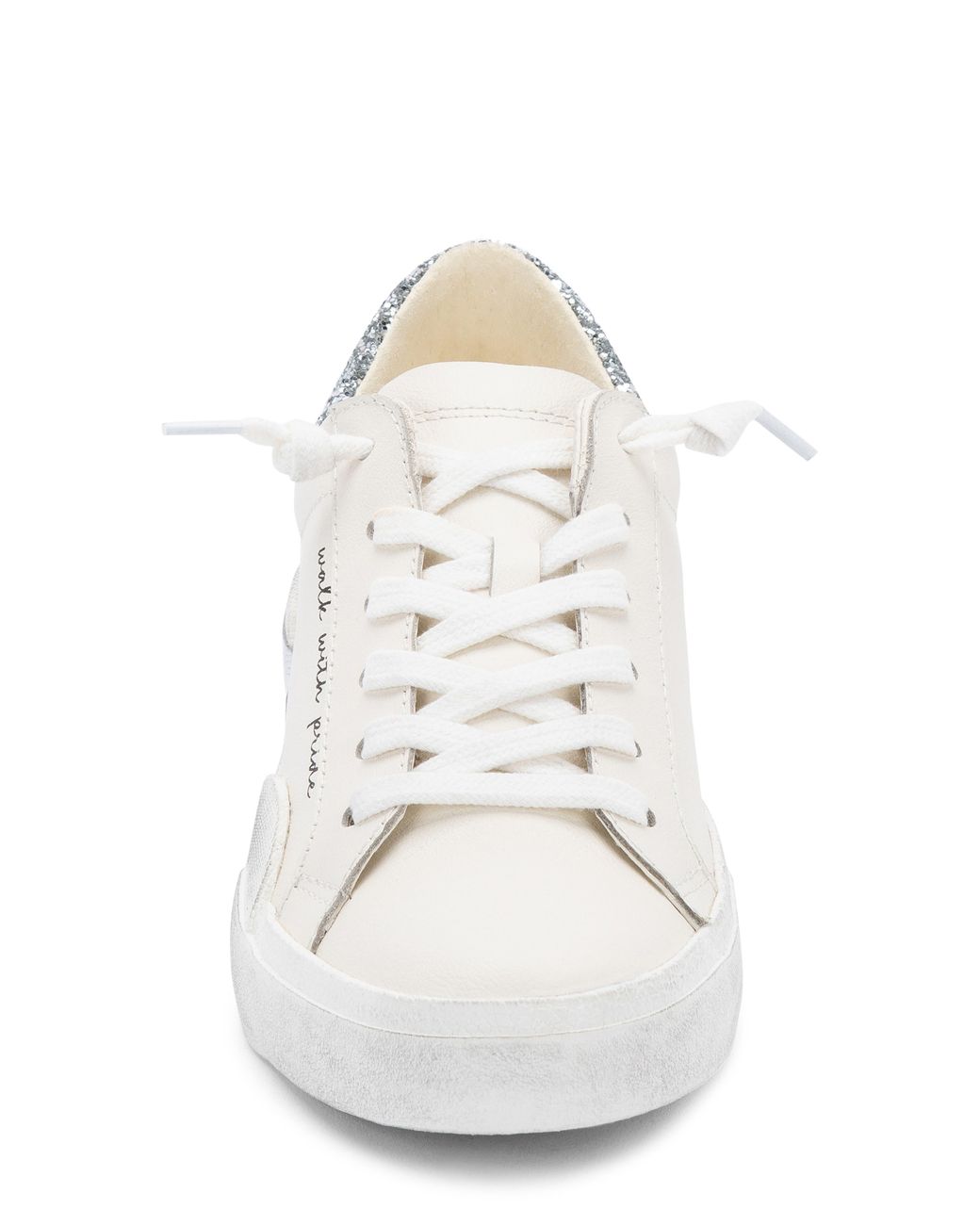 Dolce Vita Zina Pride Sneaker In White Leather At Nordstrom Rack Lyst