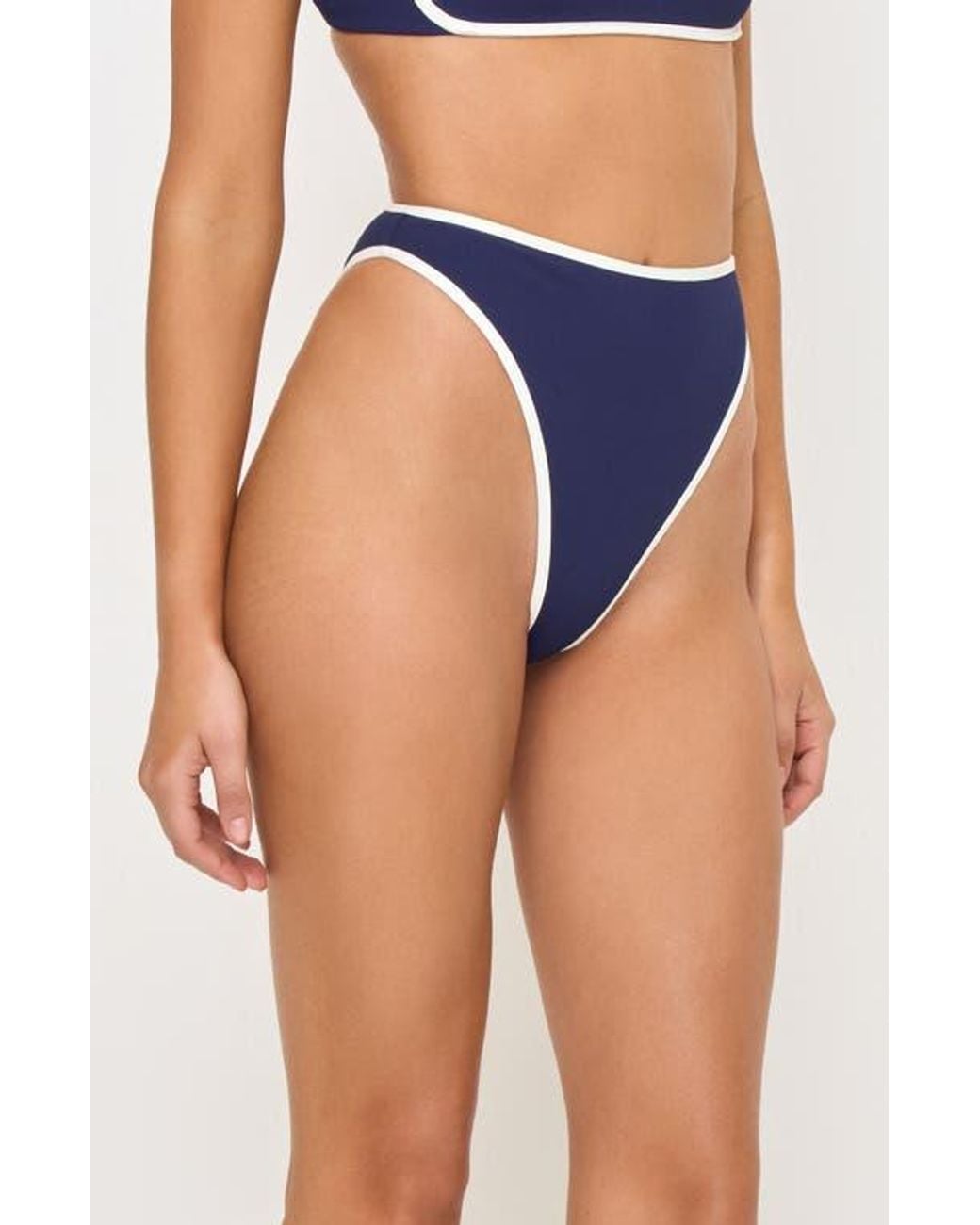 LSPACE Blue Nora Bitsy Bikini Bottoms