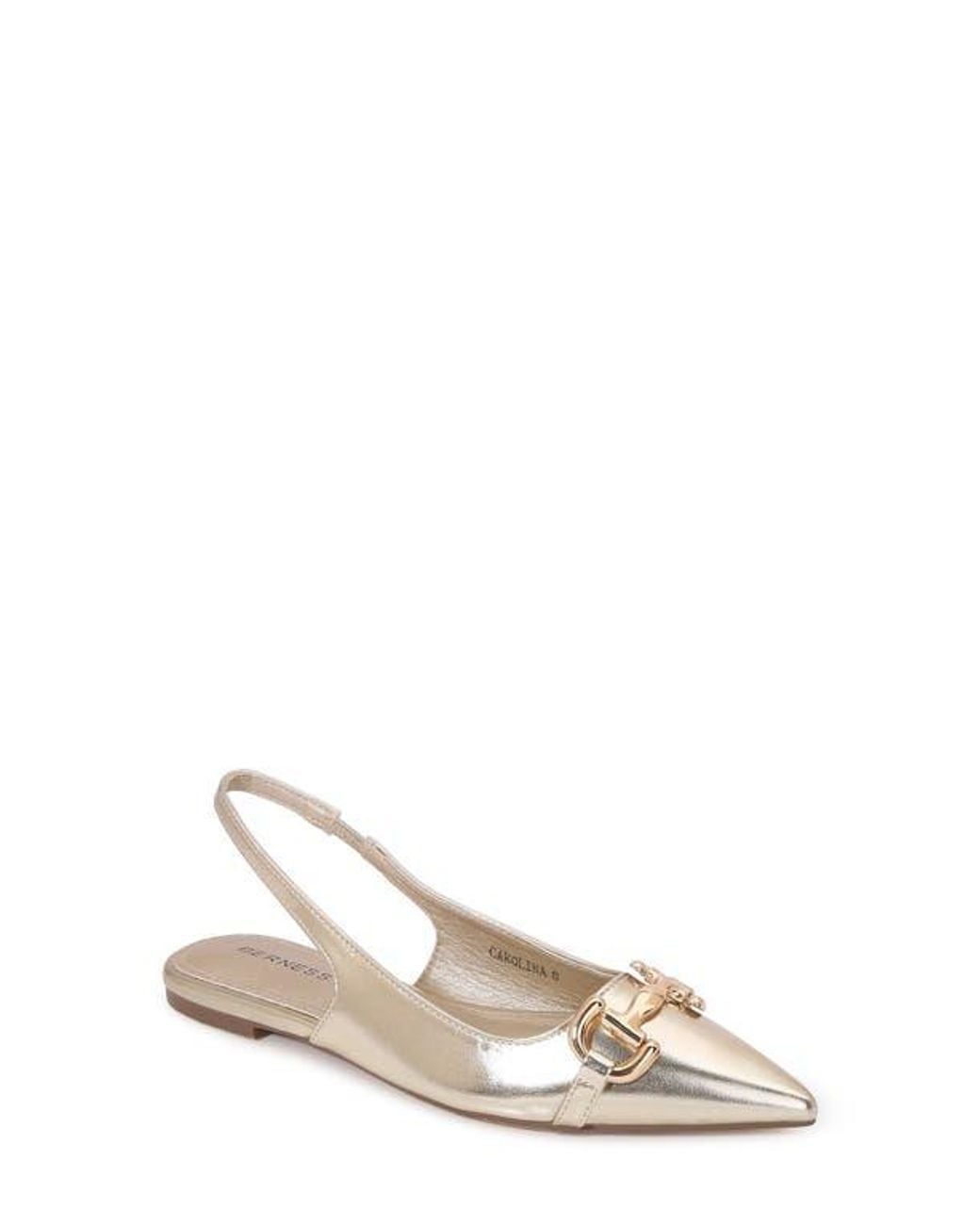 BERNESS Natural Bit Slingback Flat