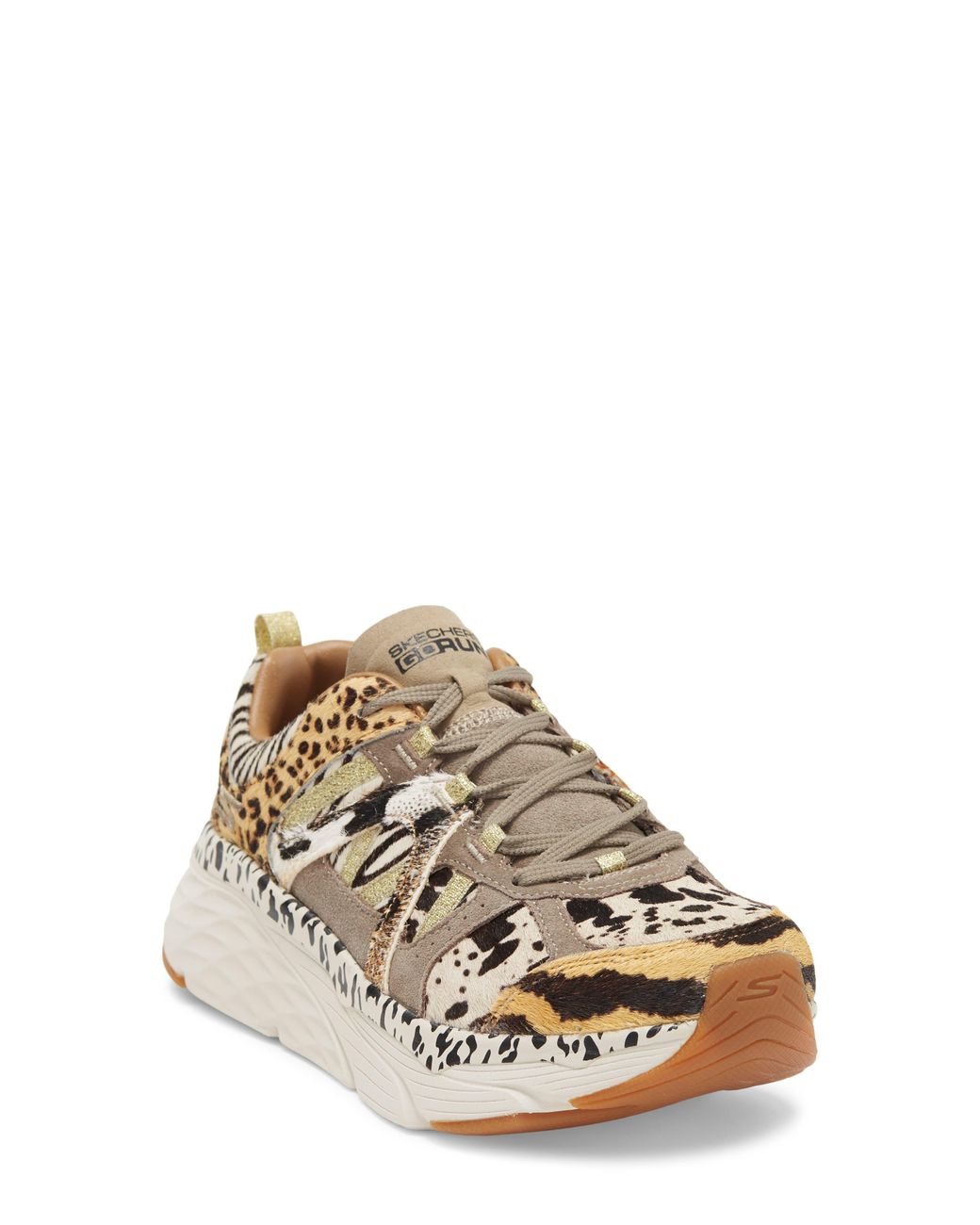Skechers cheetah print best sale shoes
