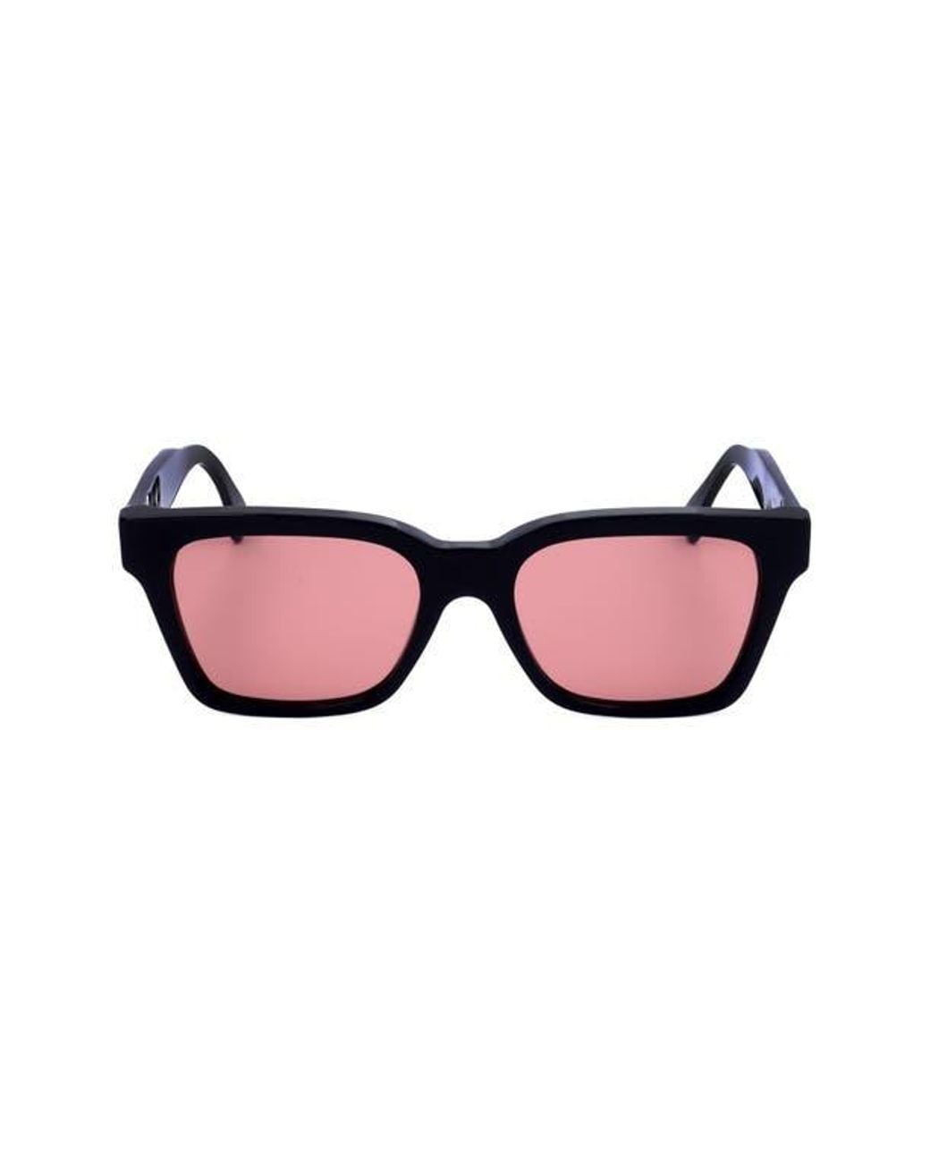 Retrosuperfuture Pink 53Mm Rectangular Sunglasses