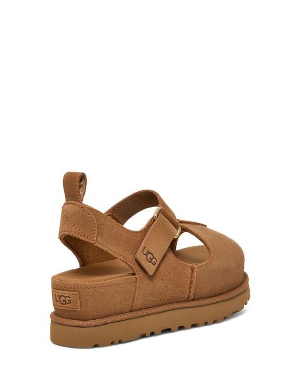 Ugg Brown Goldenstar Platform Sandal