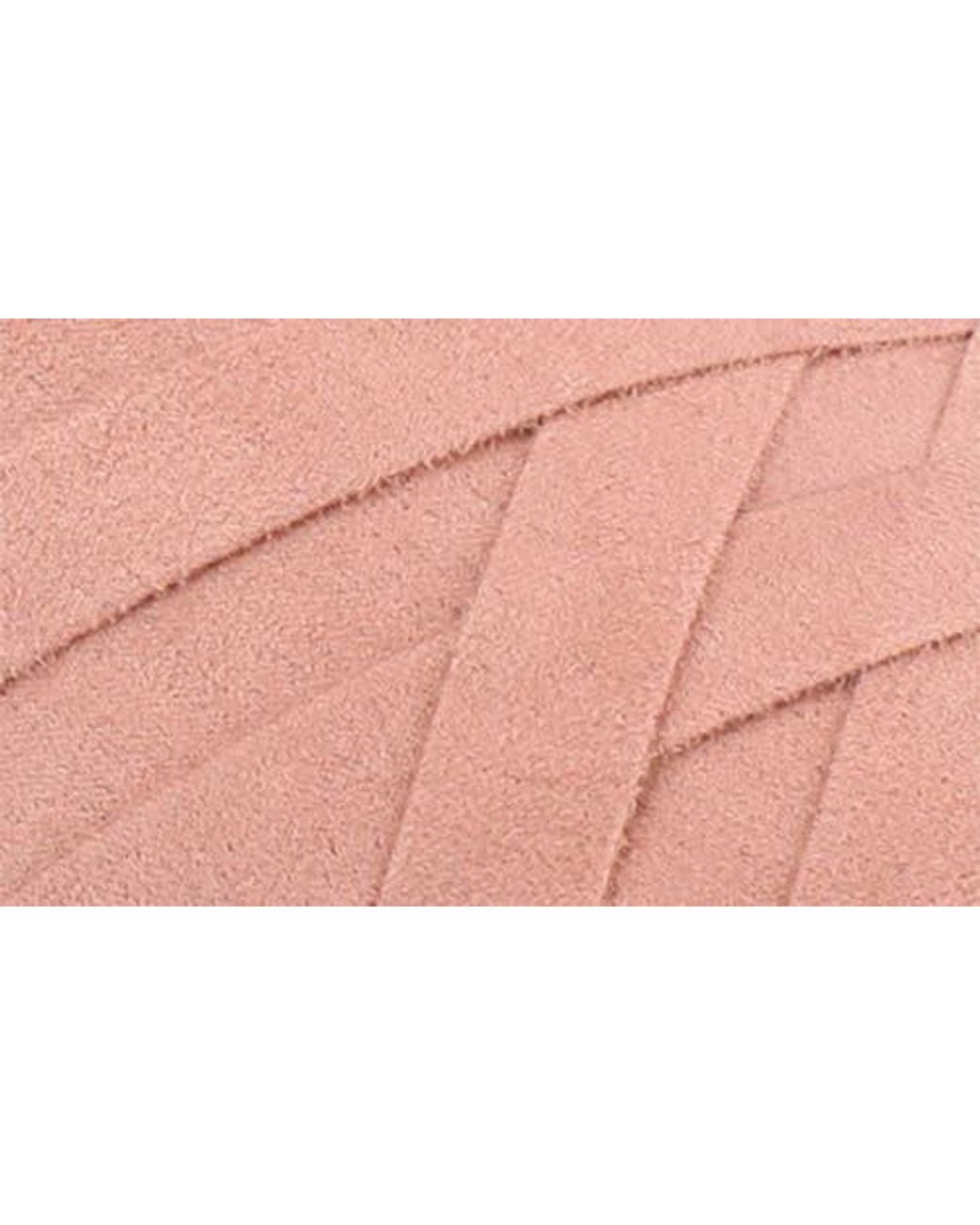 Journee Collection Pink Mindee Crisscross Toe Flat