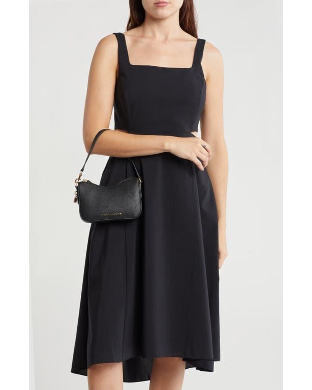 Marc Jacobs Black Drifter Slg Convertible Wristlet