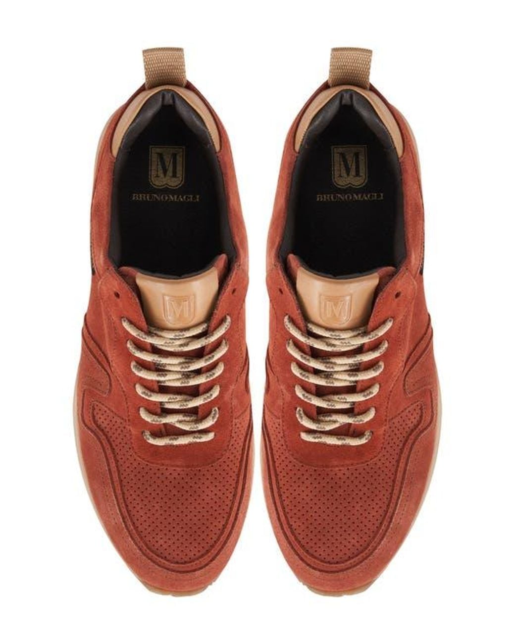 Bruno Magli Red Capri Sneaker for men