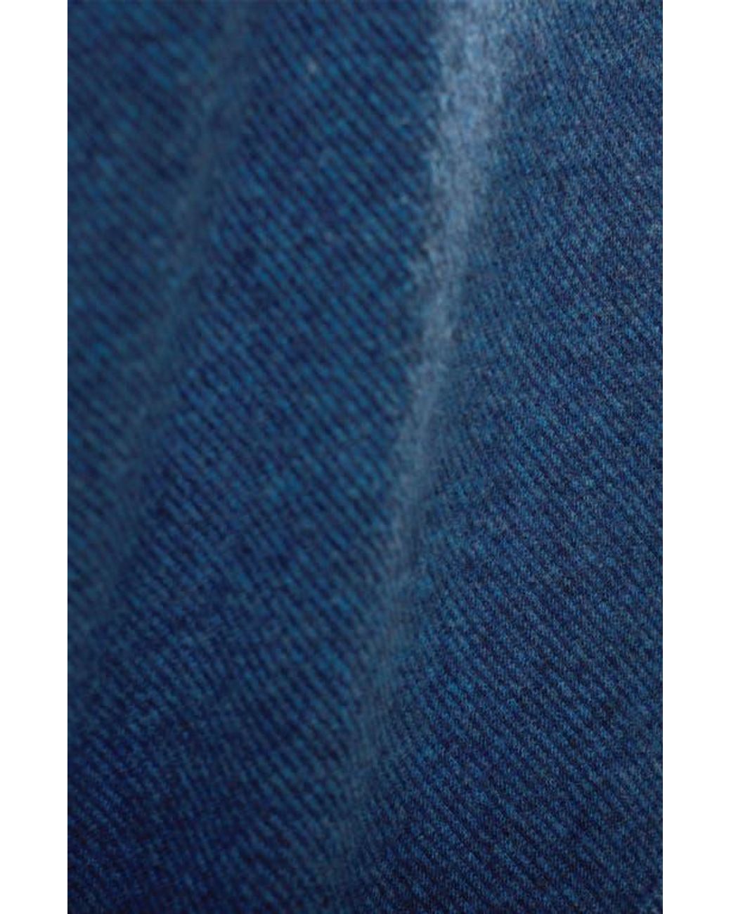 Bugatchi Blue Brushed Cotton Blend Quarter Zip Pullover for men