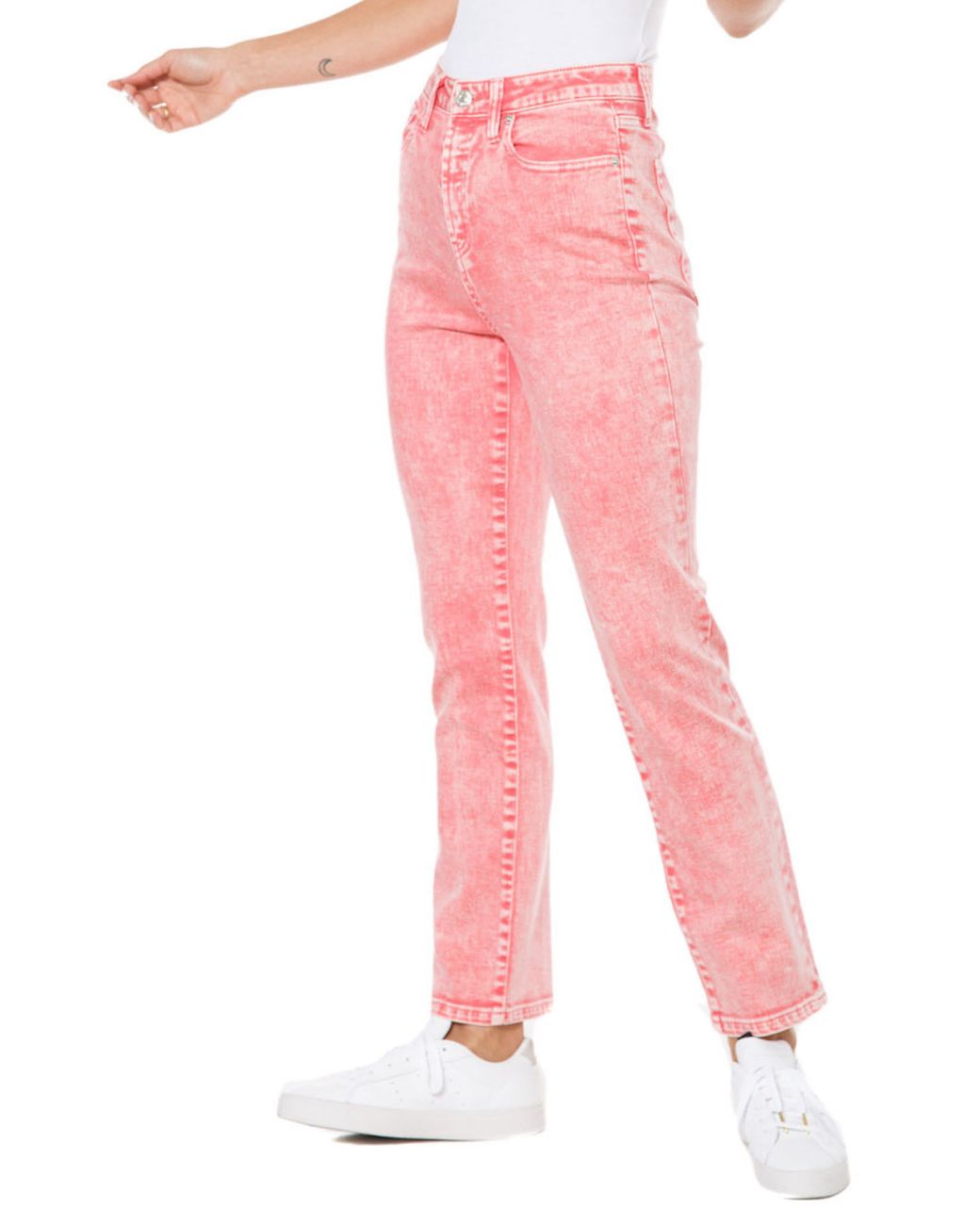 Juicy Couture Straight Leg Pants in Pink Lyst